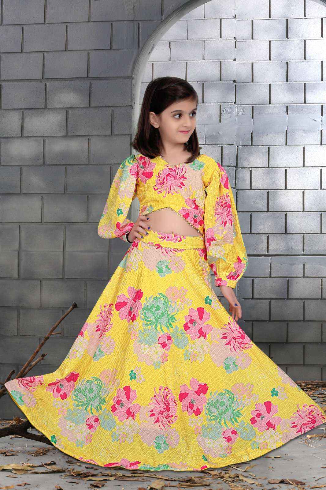 Sunshine Swag Bloom Boom Lehenga Set-1