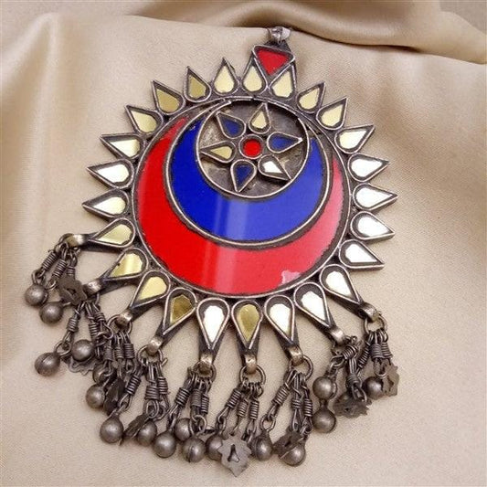 Mirror Work Pendant-0