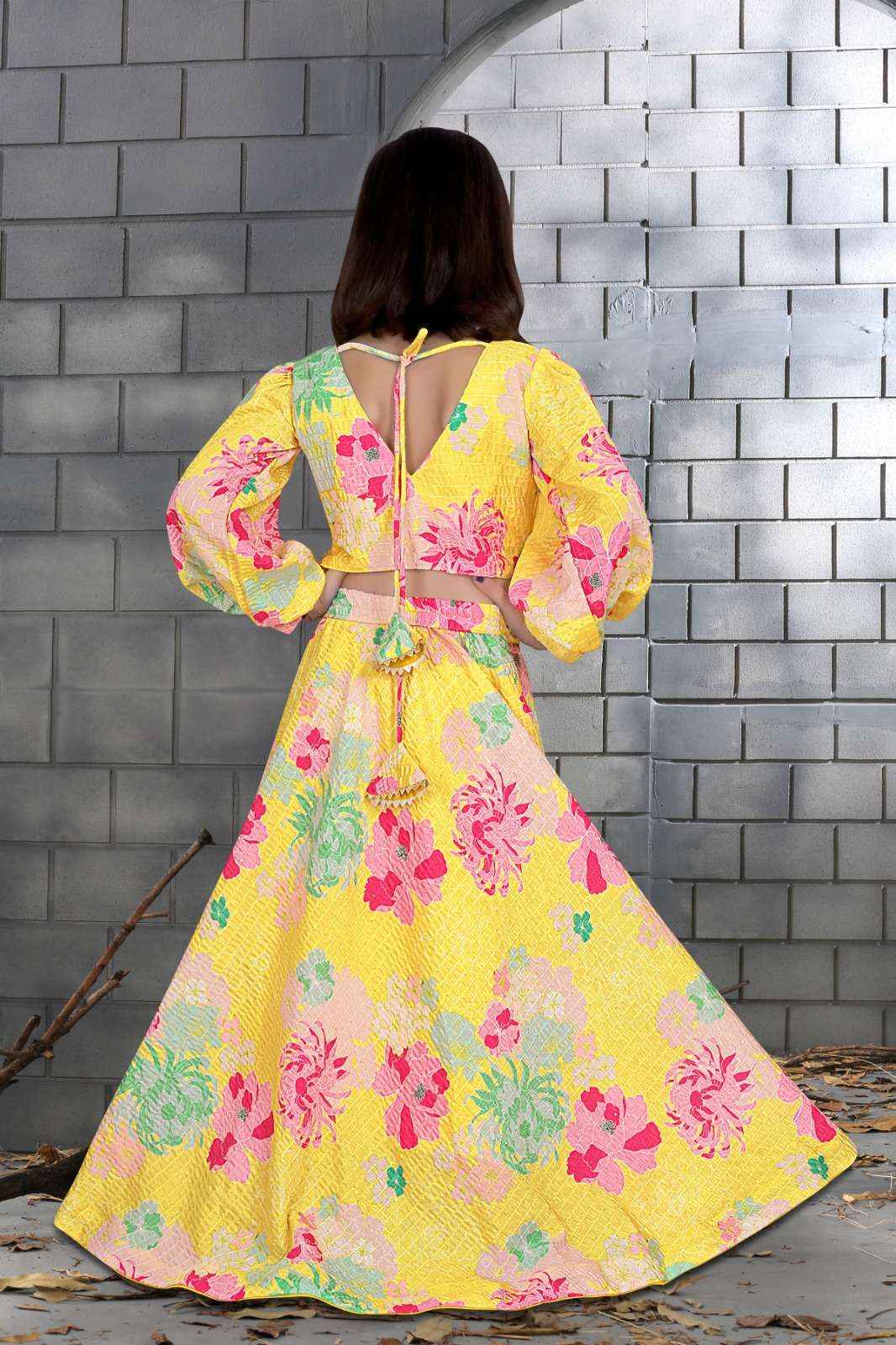 Sunshine Swag Bloom Boom Lehenga Set-4