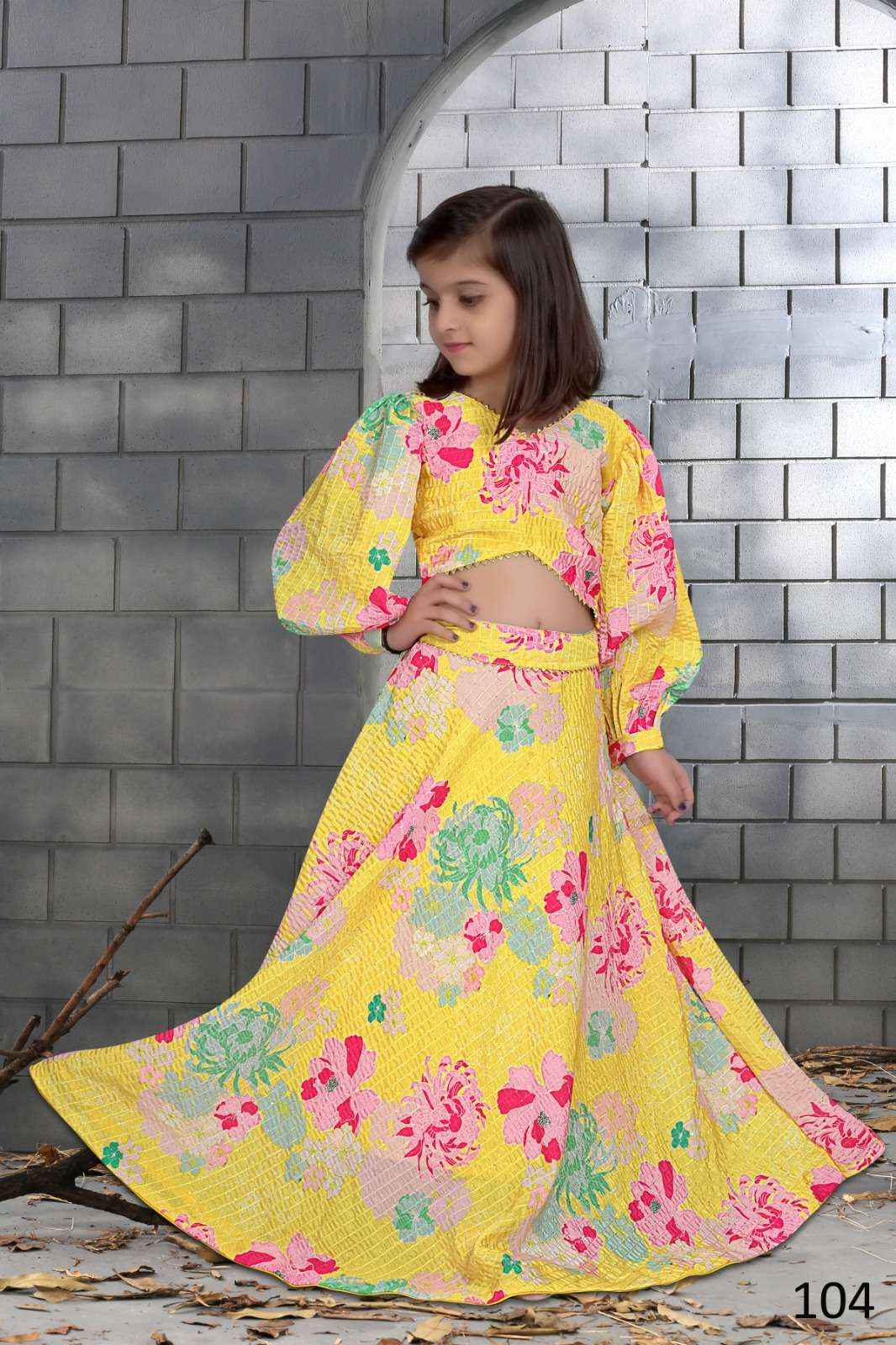 Sunshine Swag Bloom Boom Lehenga Set-0